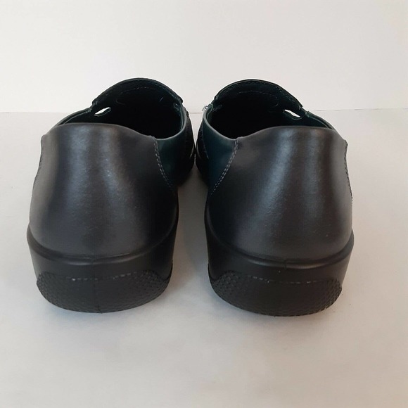 Hotter Leather Comfort Concept Women's Shoe sz 9.5 Hunter Green Versatile - Picture 5 of 7